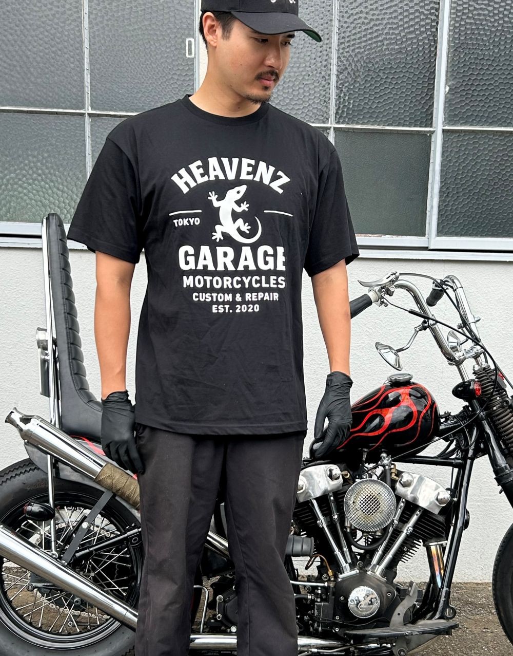 ヘブンズガレージ　Tシャツ表