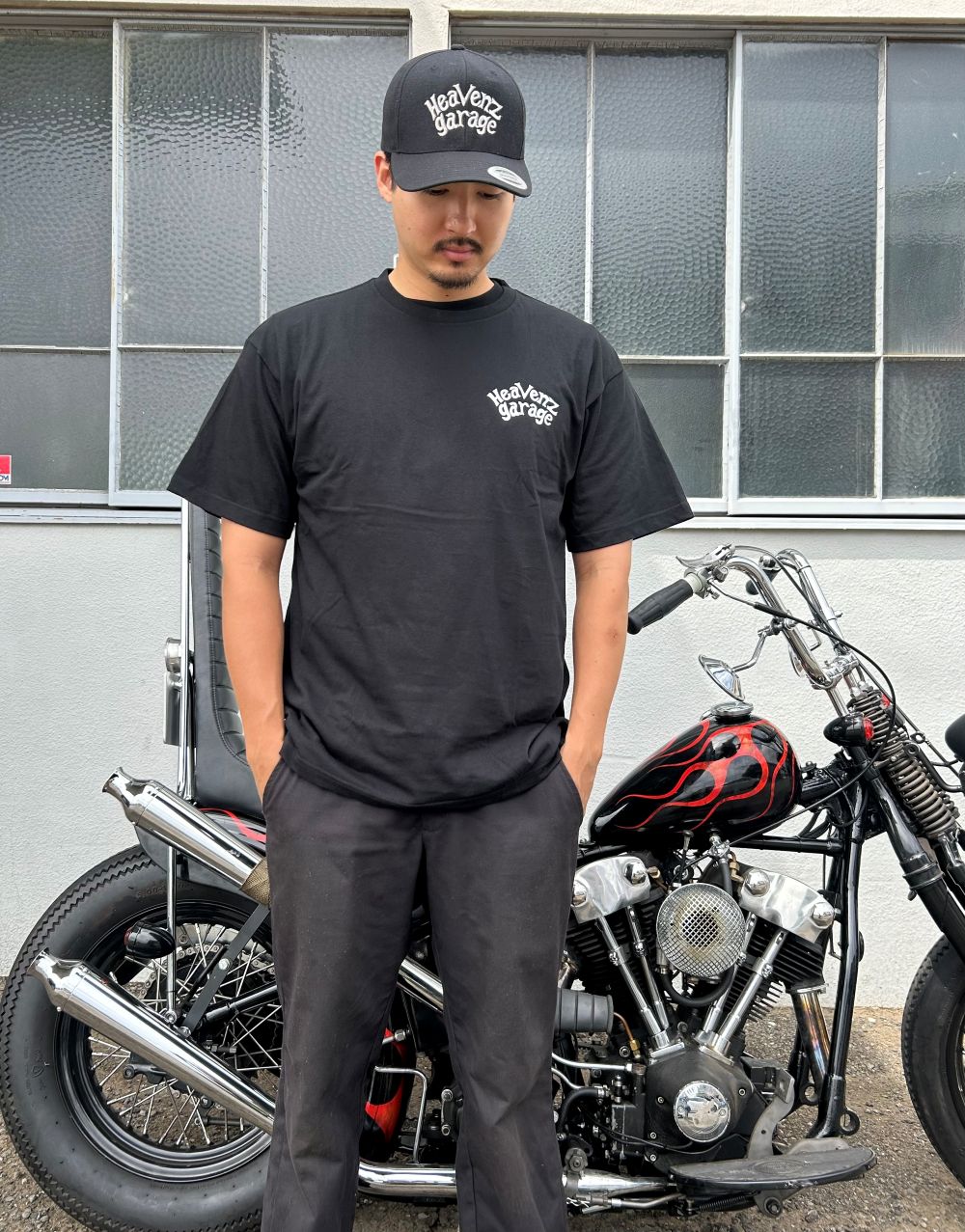 ヘブンズガレージ　Tシャツ表